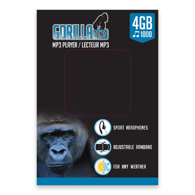 GorillaTones : Packaging