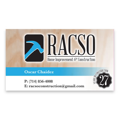 RACSO : Business Card