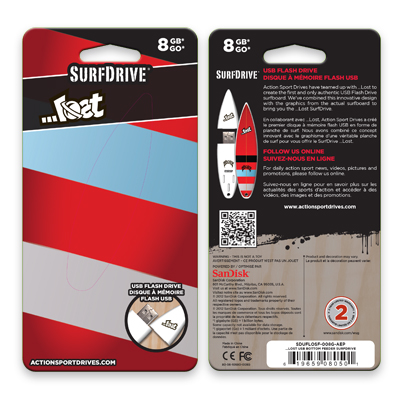 Lost SurfDrive : Blister Card
