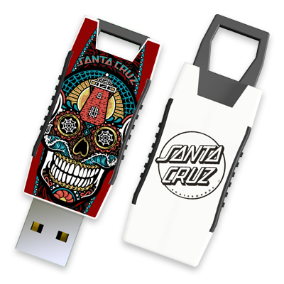 Santa Cruz : Sugar Skull Capless USB 2.0 